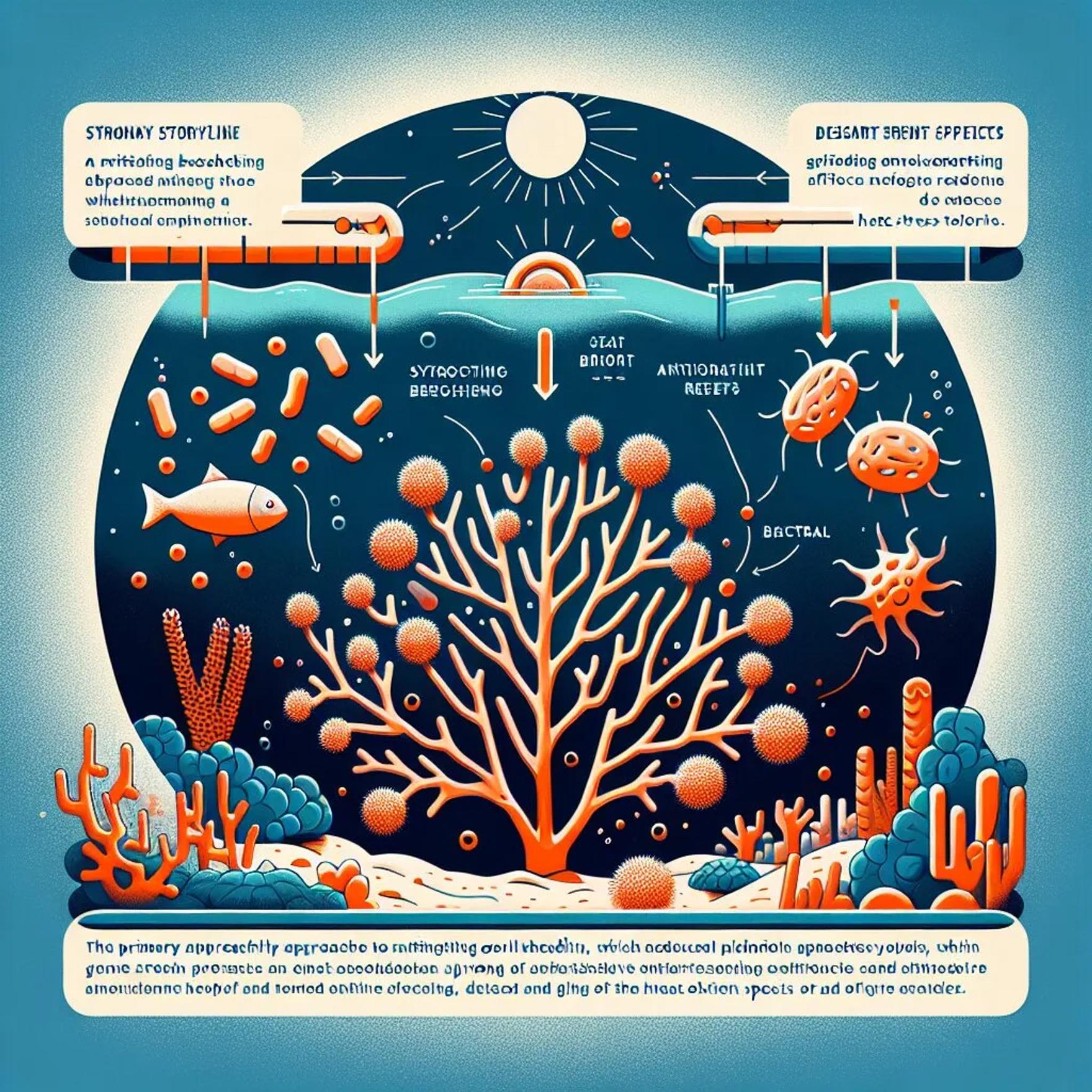 サンゴの白化対策に新たな希望：熱ストレス耐性微生物の発見と応用