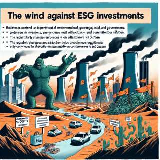 投資家のESG離れ?その背景にある「ESGウォッシュ」問題とは