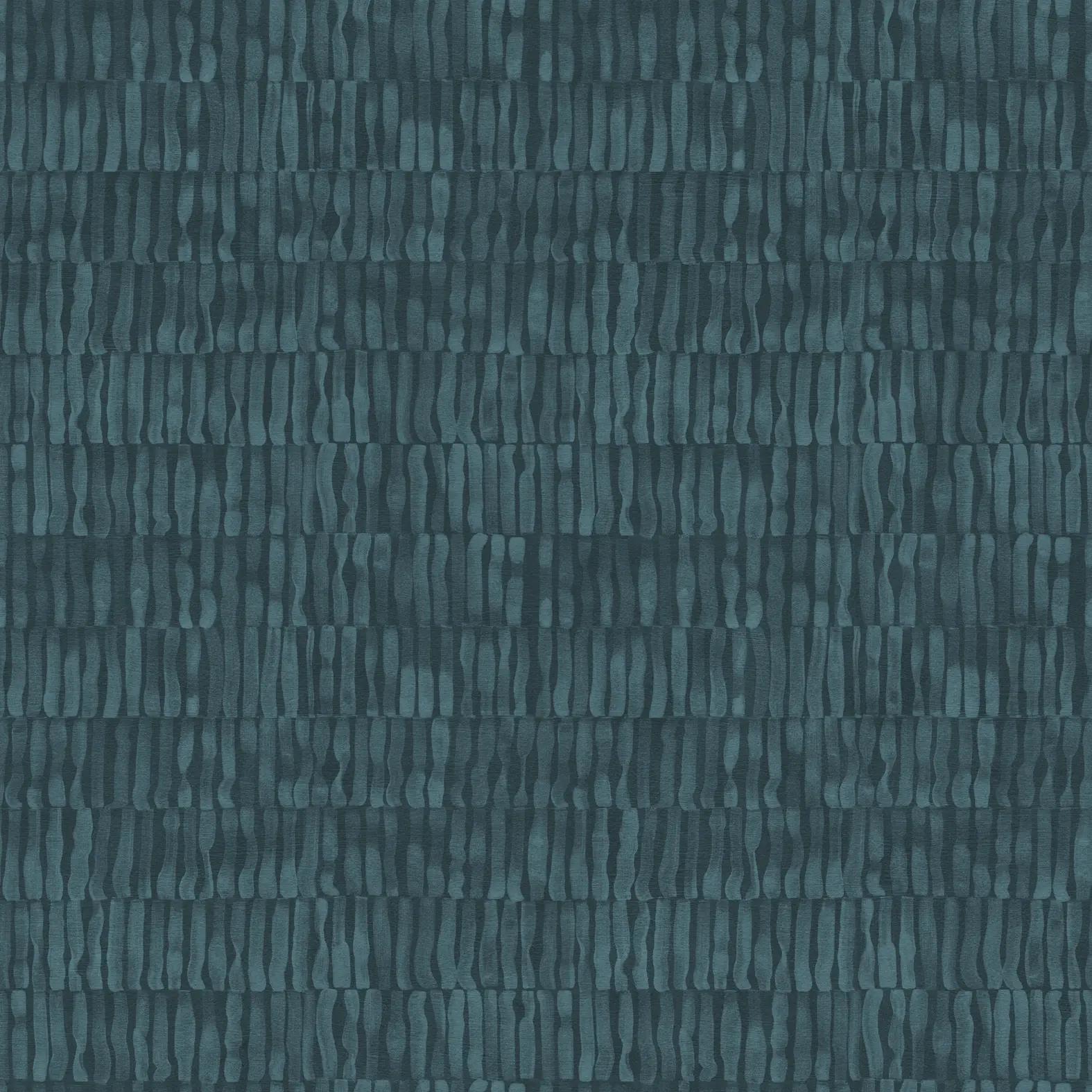 Pattern of design Bamboo in Petrol