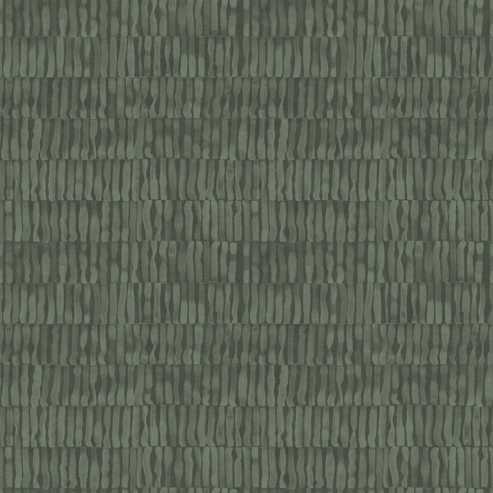 Pattern of design Bamboo in Green