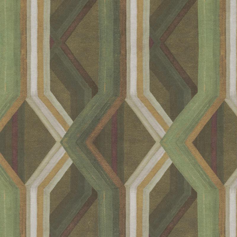 Pattern of design Rhombus Scan in Verde