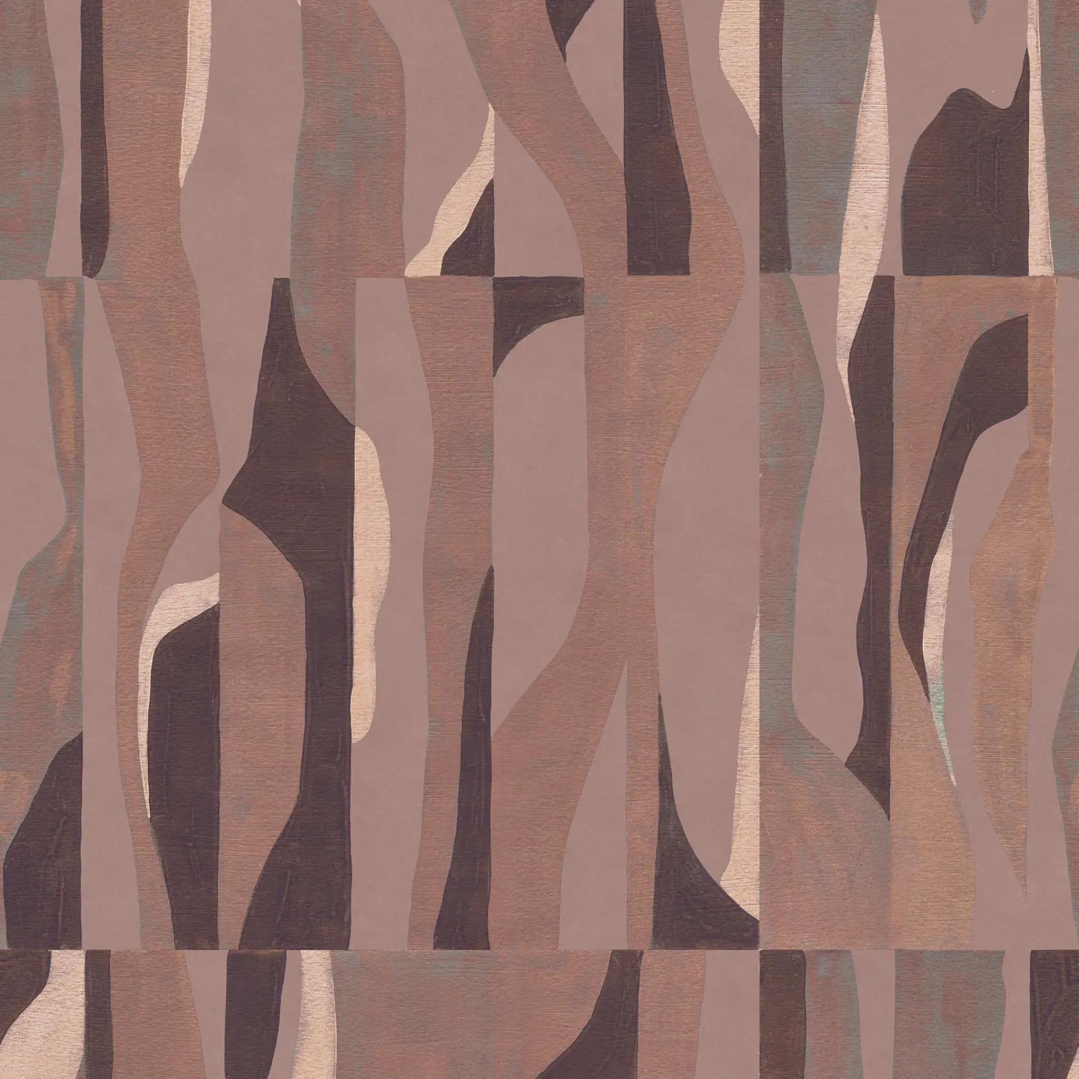 Pattern of design Abstract Tiles in Rosa