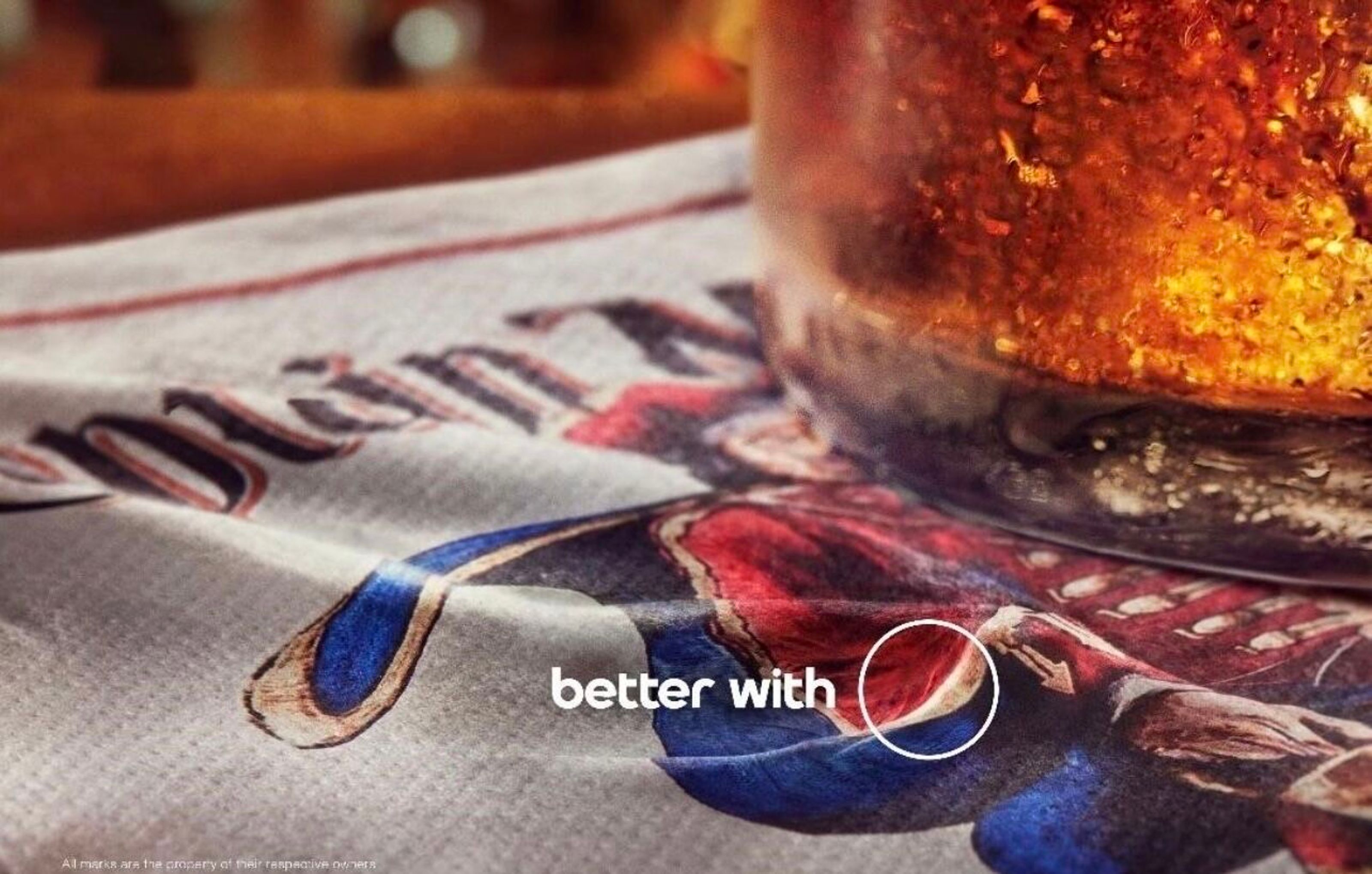 better with Pepsi Captain Morgan advert 