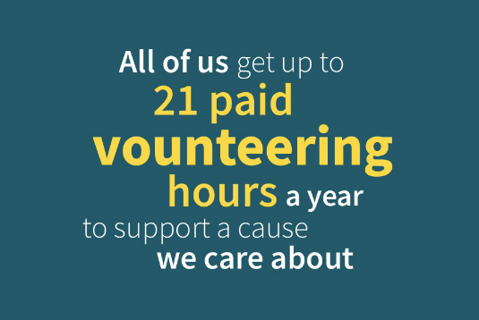 Aviva volunteering campaign