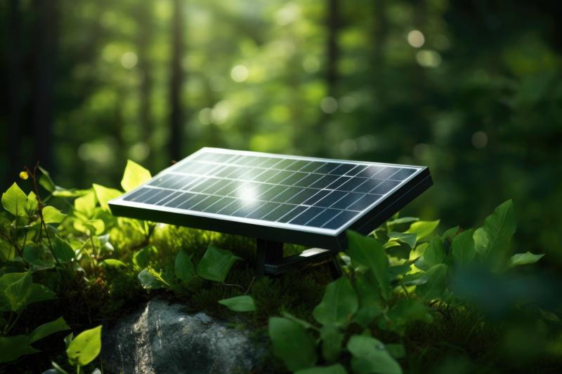 Ekoloģiska saules baterija
