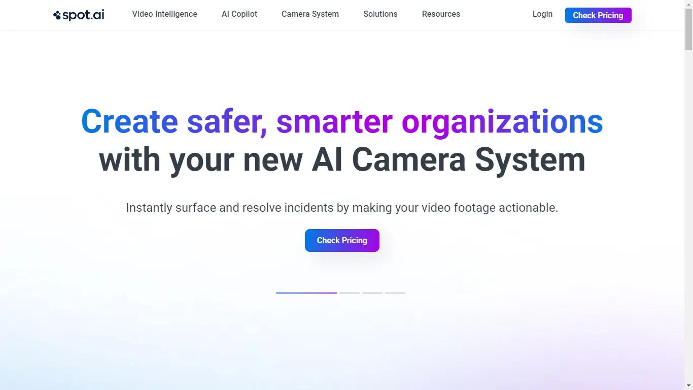 Spot AI Website