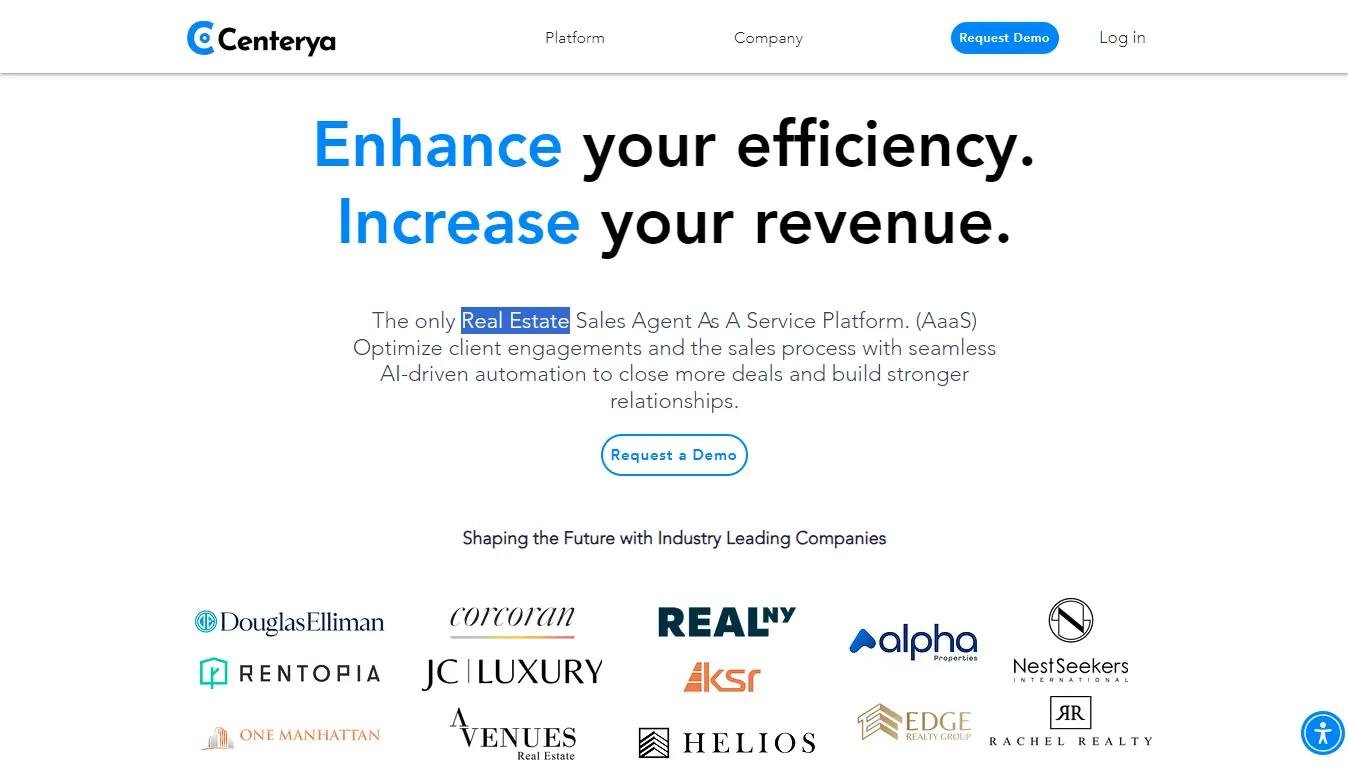 Centerya Website