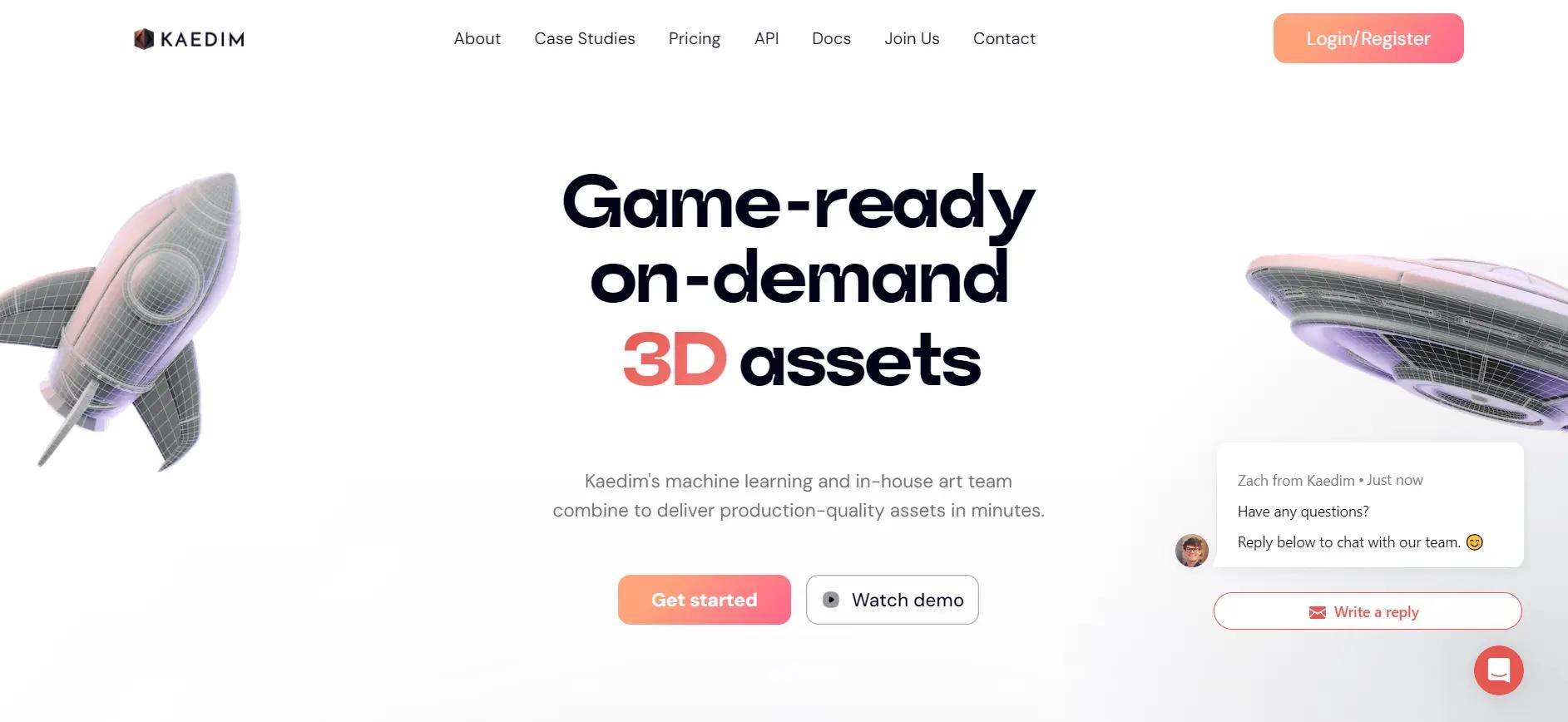 Kaedim Website