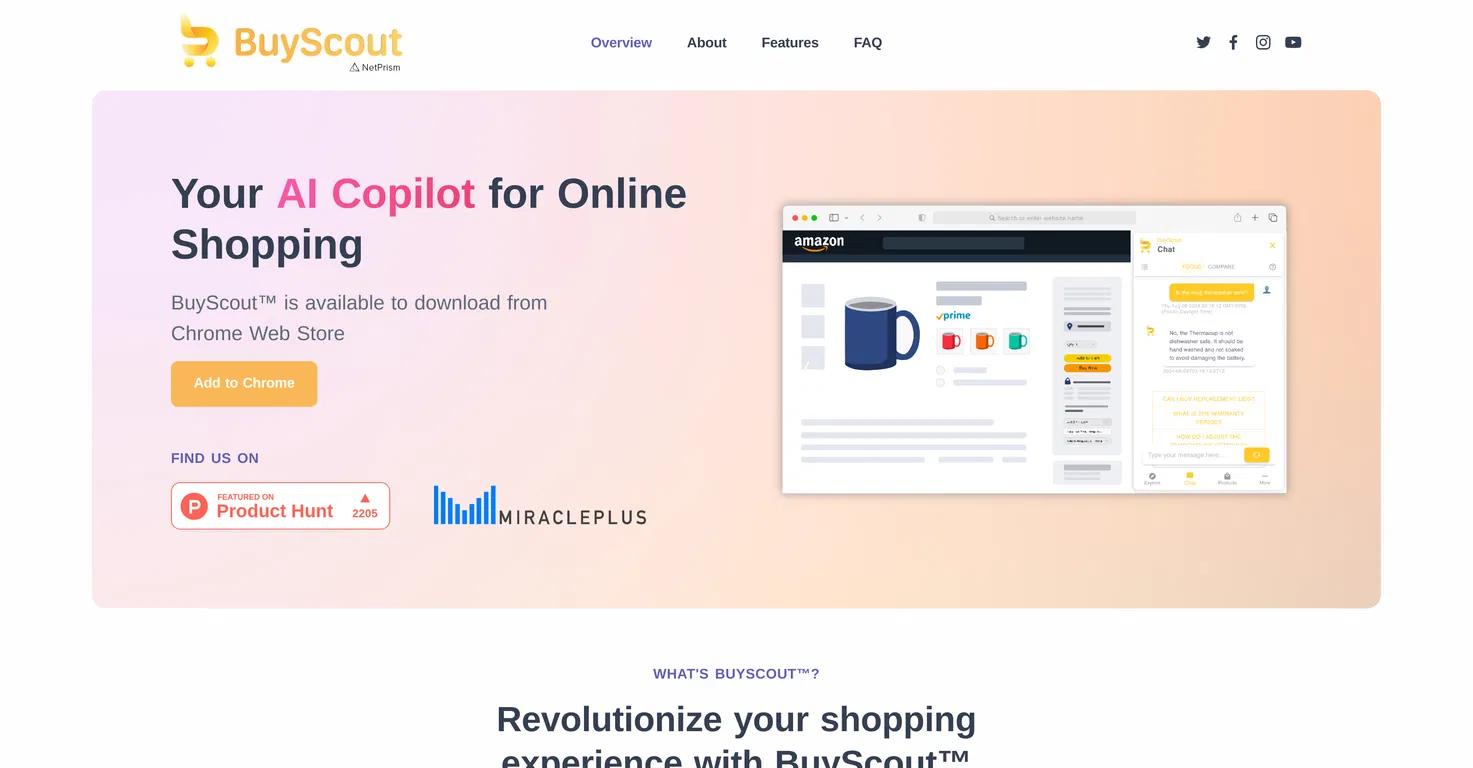 BuyScout Website