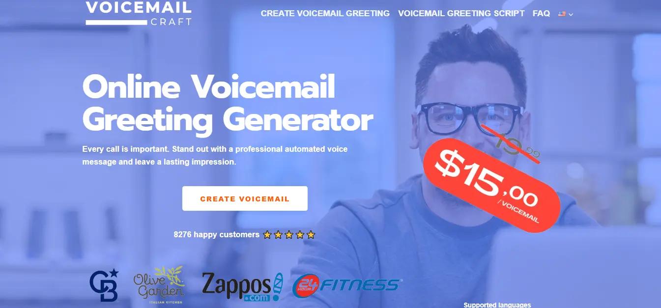 VoiceMailCraft Website