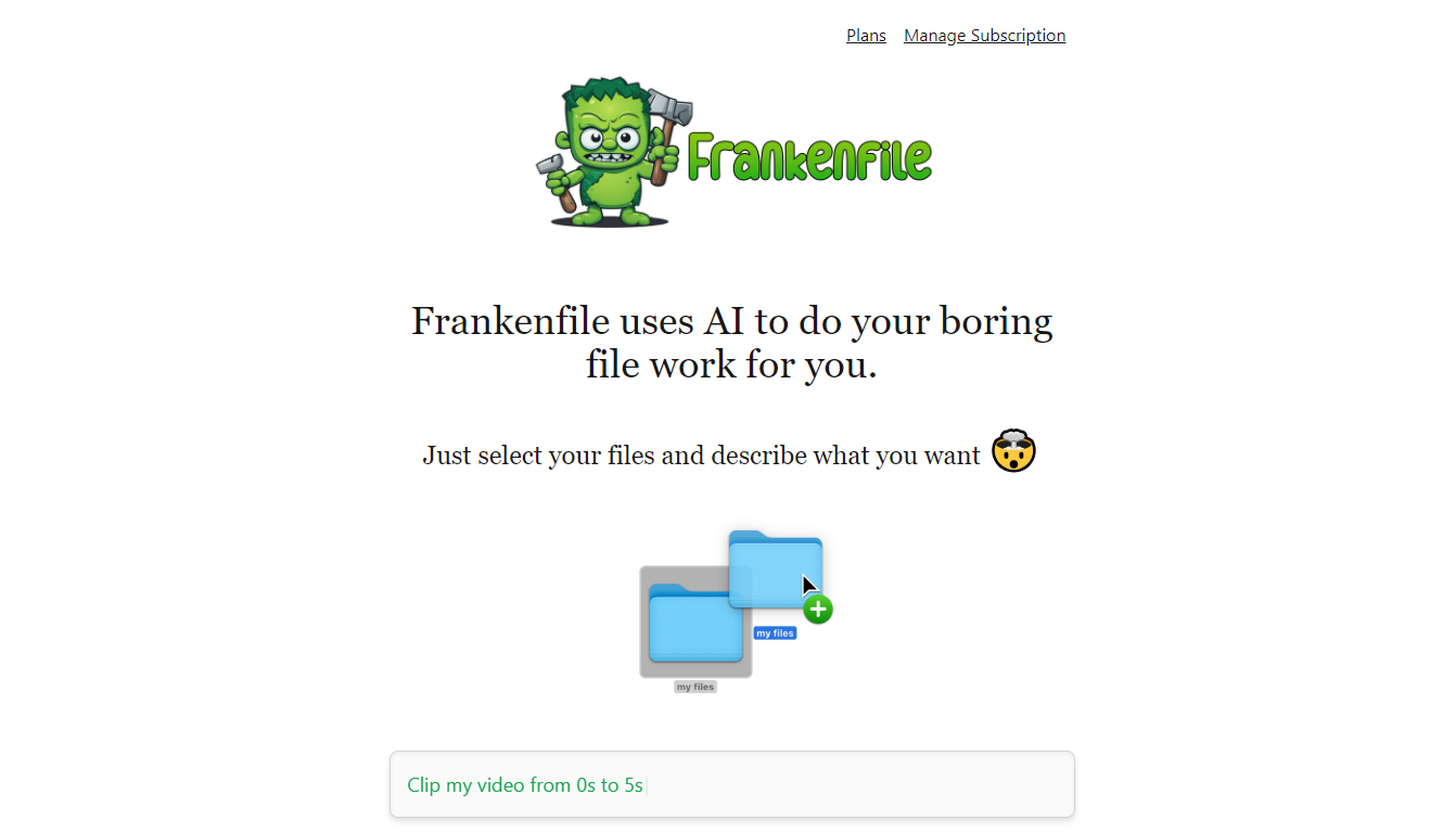 Frankenfile Website