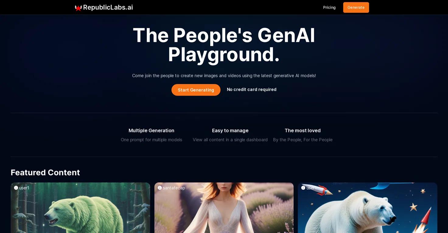 RepublicLabs Website