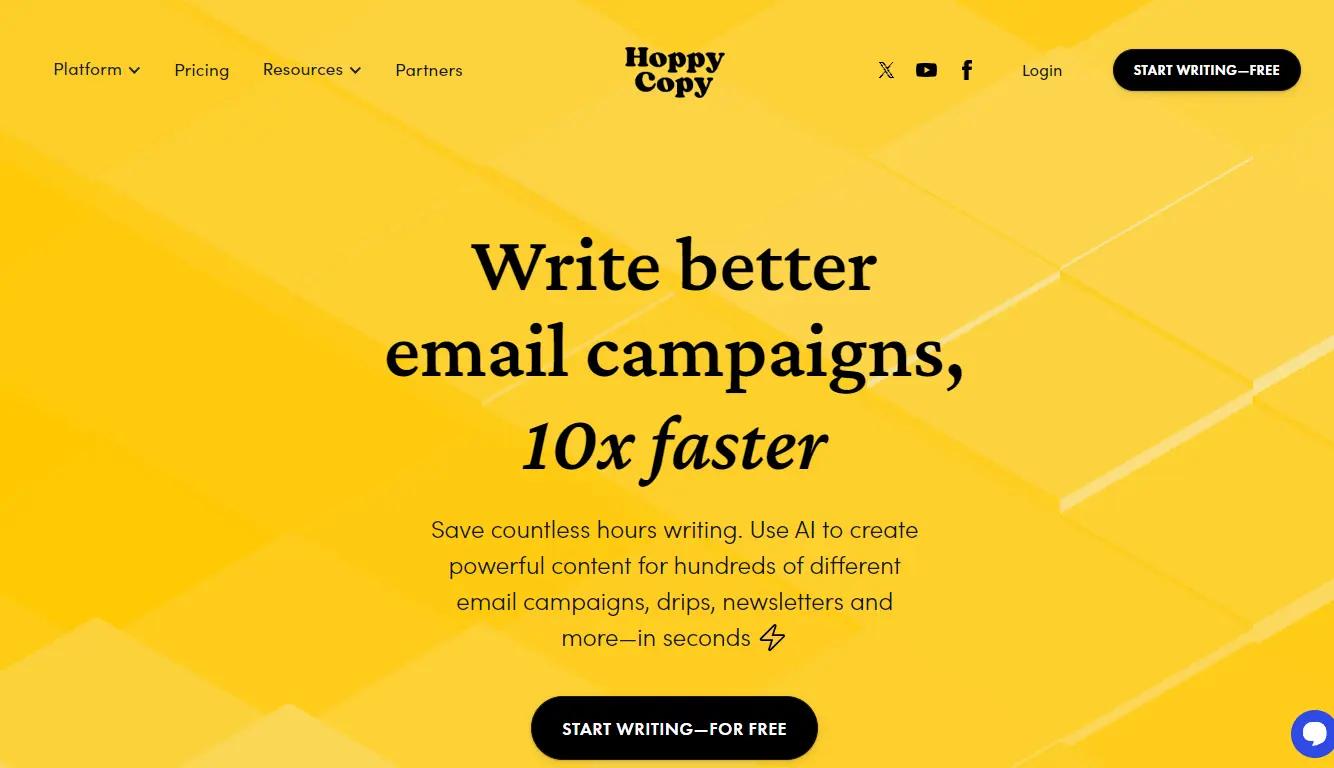 Hoppy Copy Website