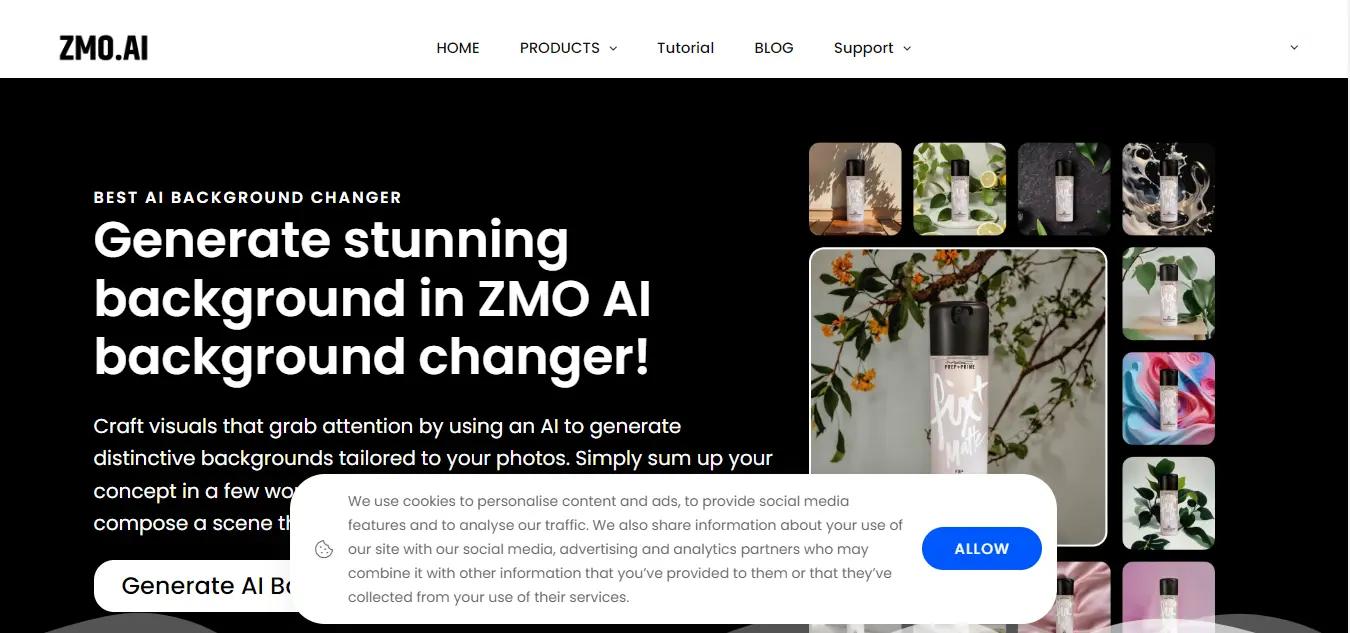 Zmo AI Website