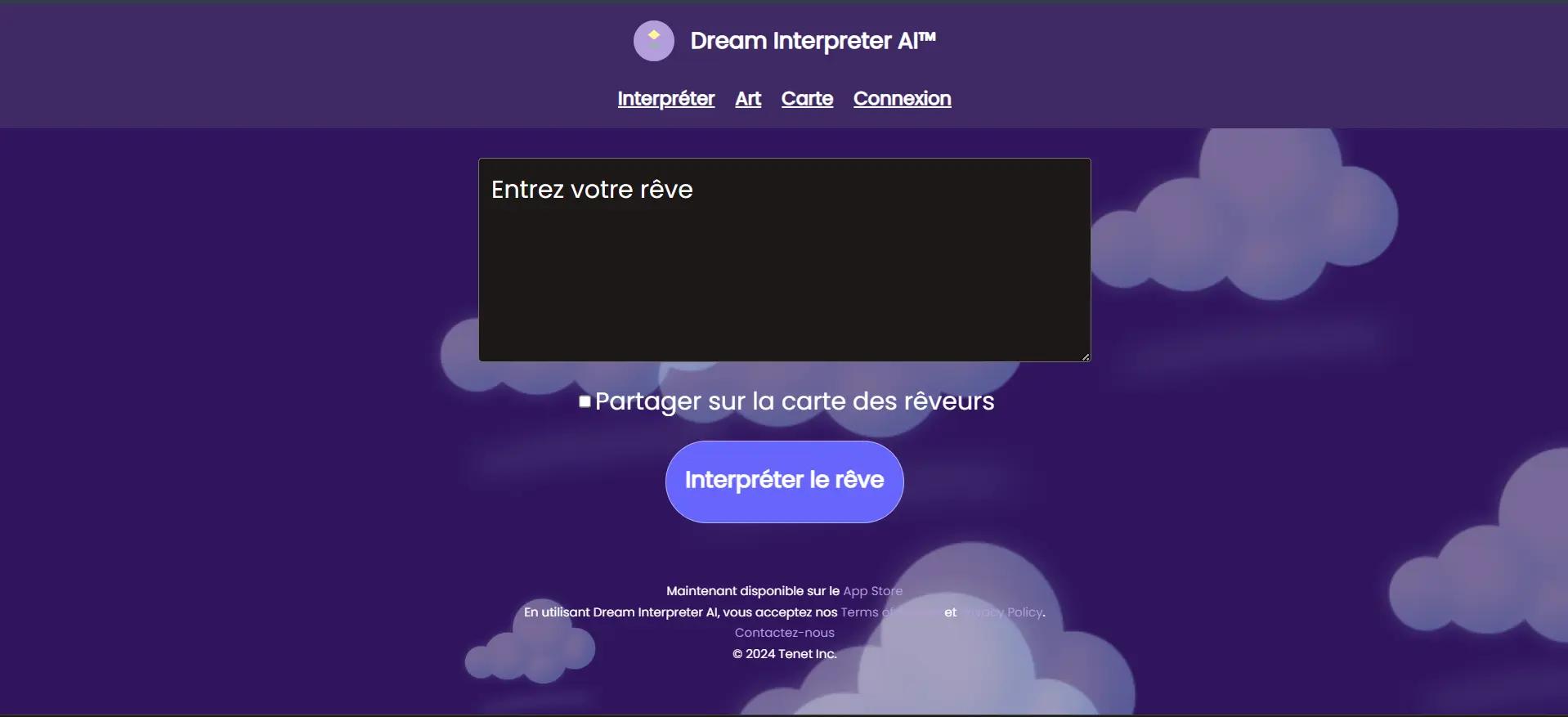 Dream Interpreter Website
