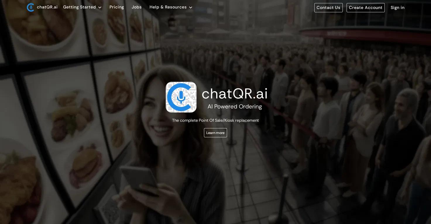 ChatQRWebsite Screenshot