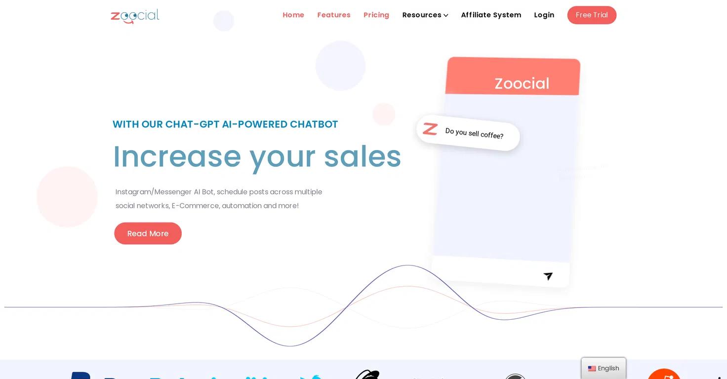 ZoocialWebsite Screenshot