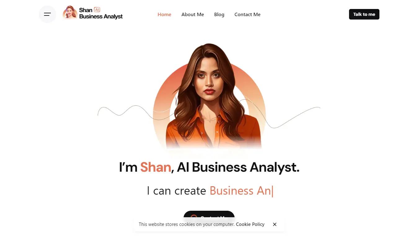 Shan AI Website