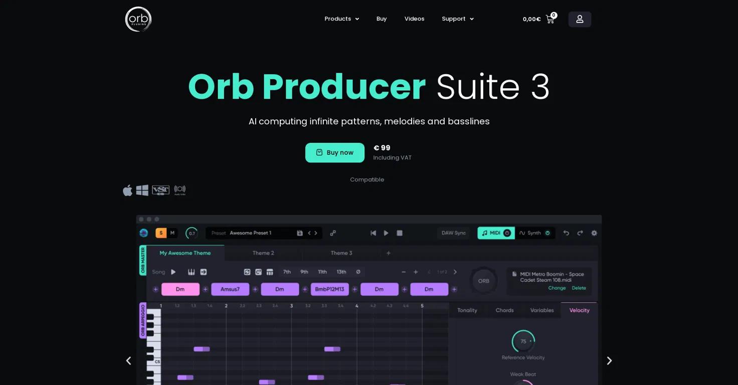 Orb Producer Website