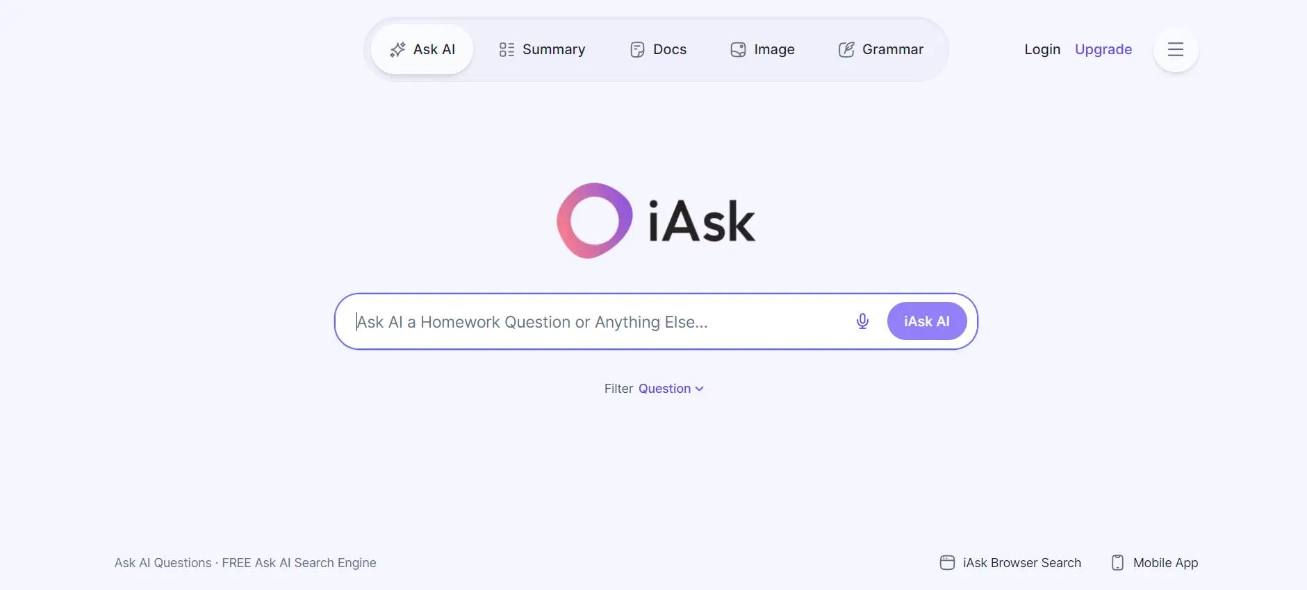 iAsk Website