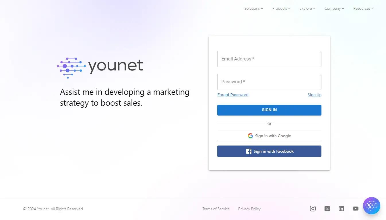 Younet Website