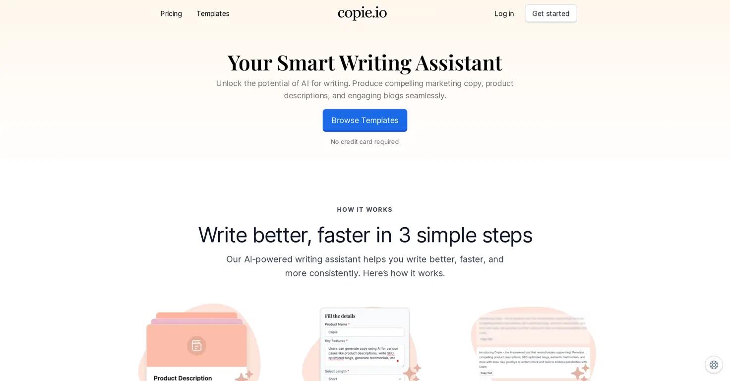 Copie Website