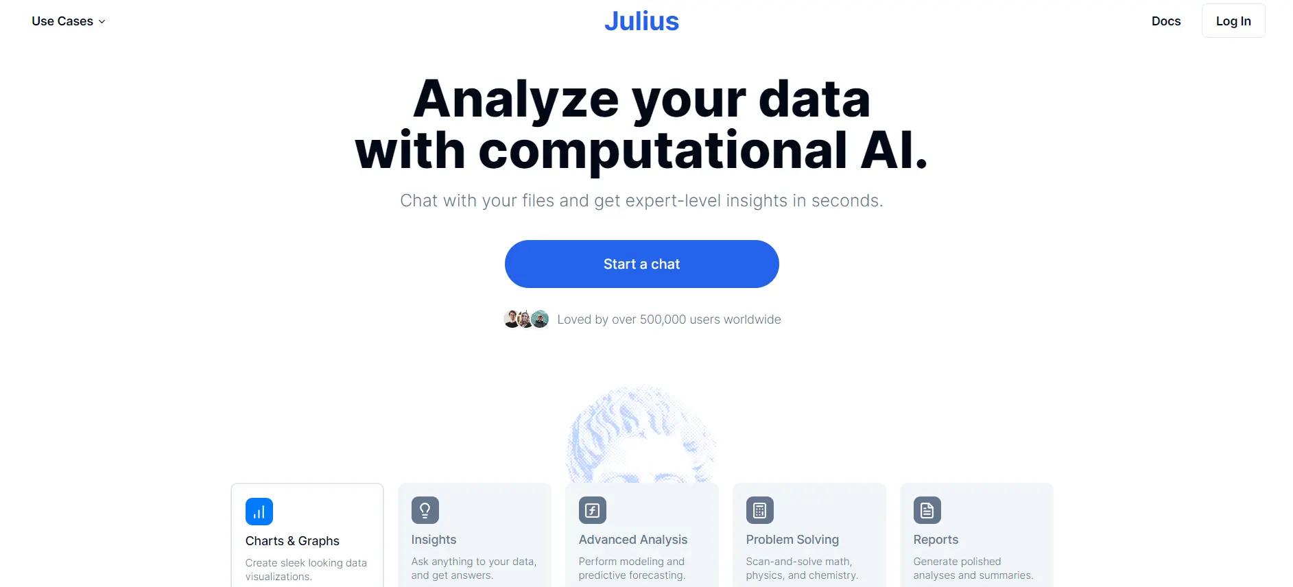 JuliusWebsite Screenshot