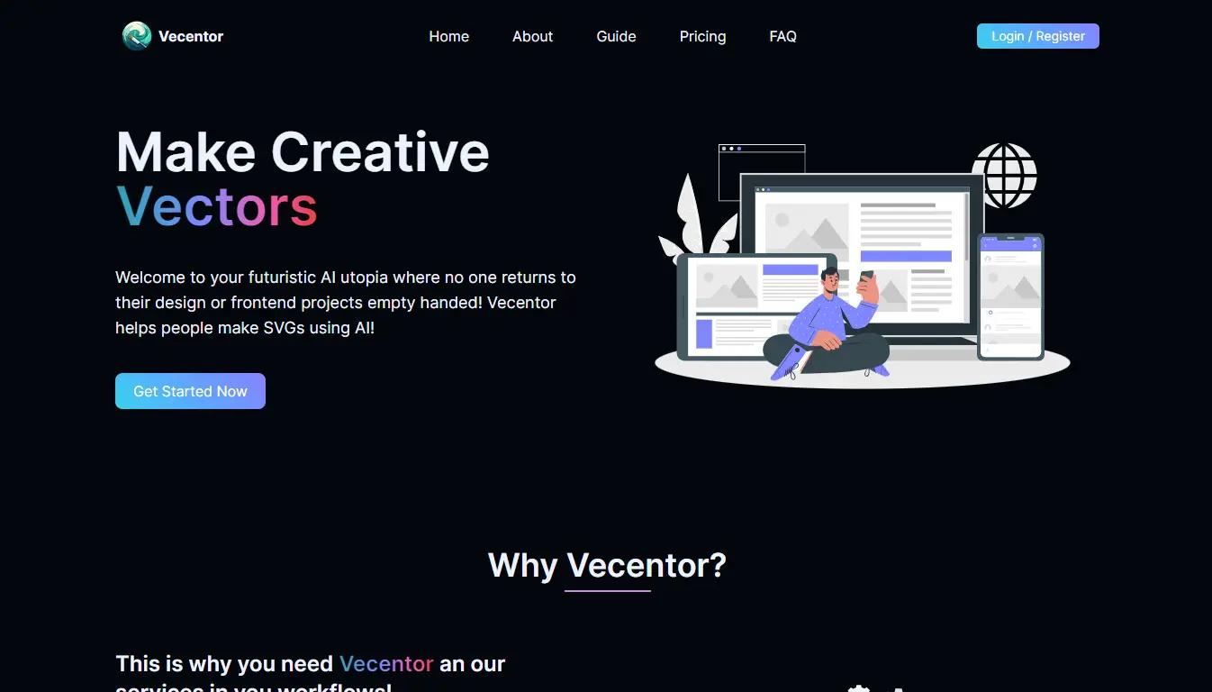 Vecentor Website