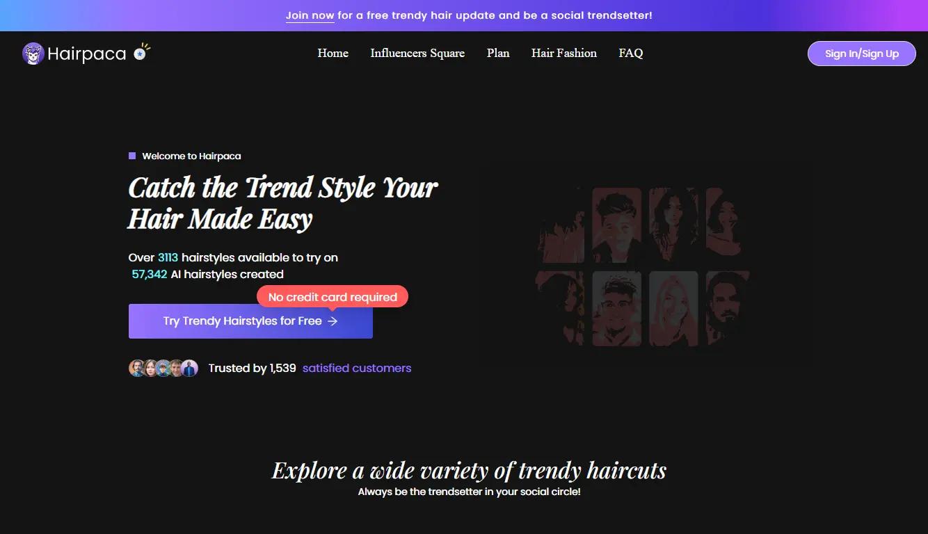 Hairpaca Website