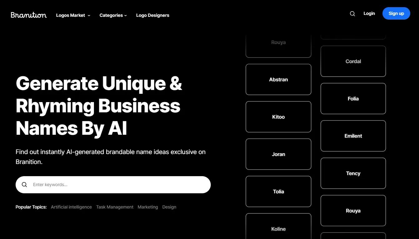 Branition Website