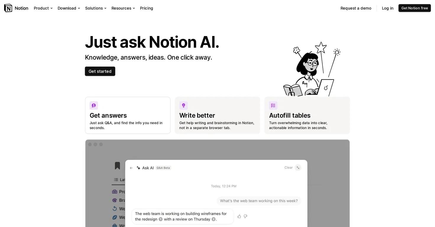 Notion  Website