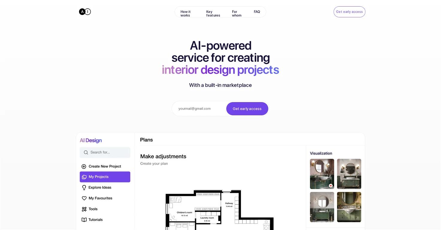 AI Design Website