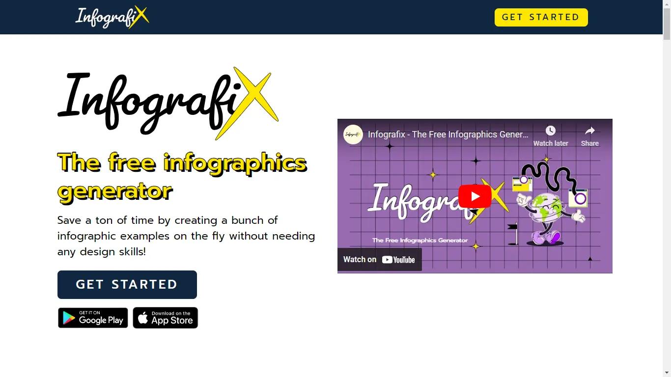 InfografixWebsite Screenshot