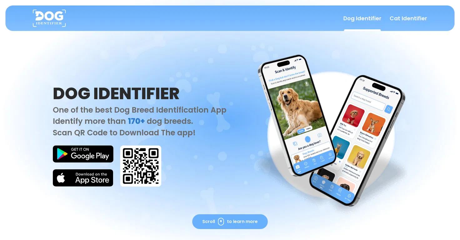 Dog Identifier Website