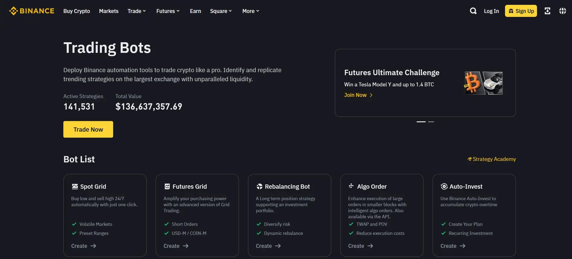 Binance Website