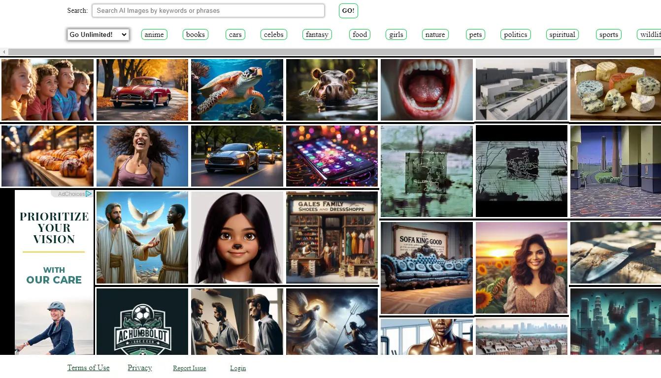 EveryaiimageWebsite Screenshot