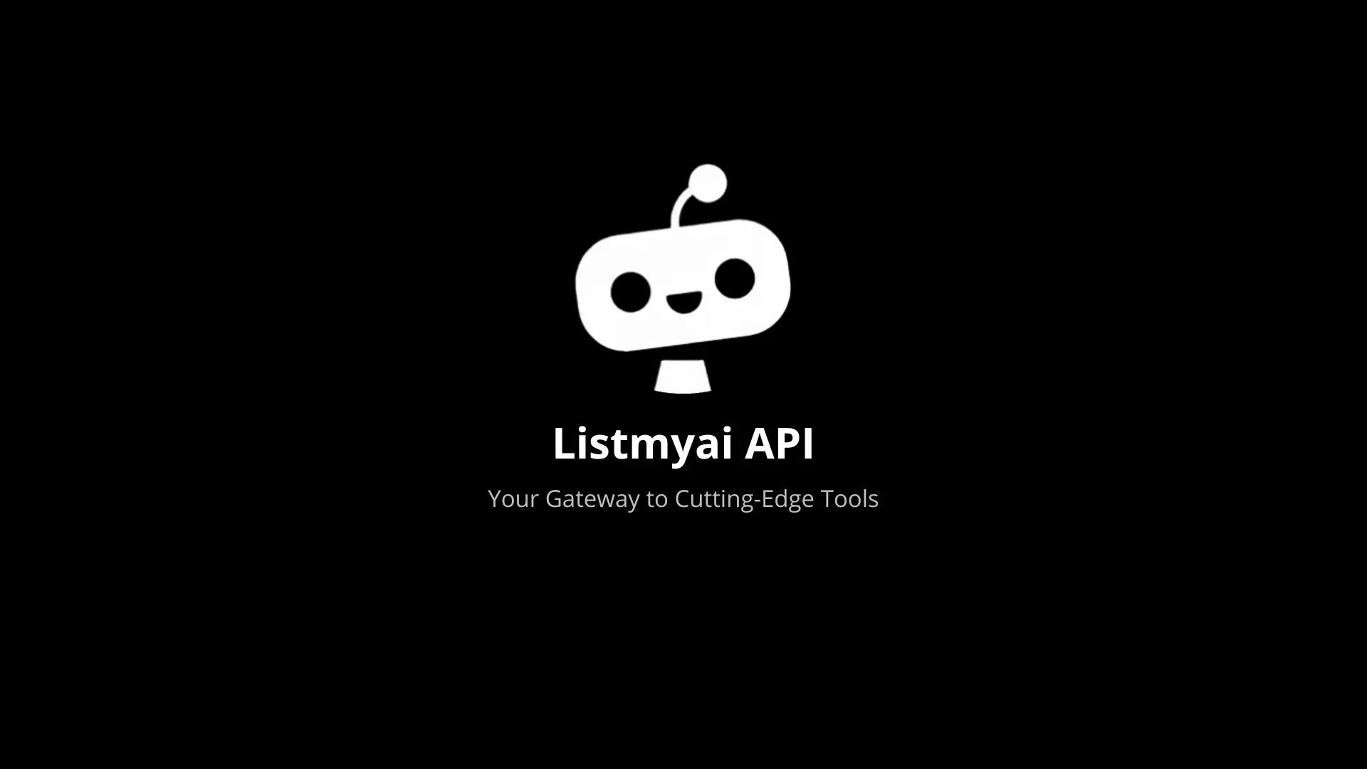 Listmyai API - Step by step guide to build your own library