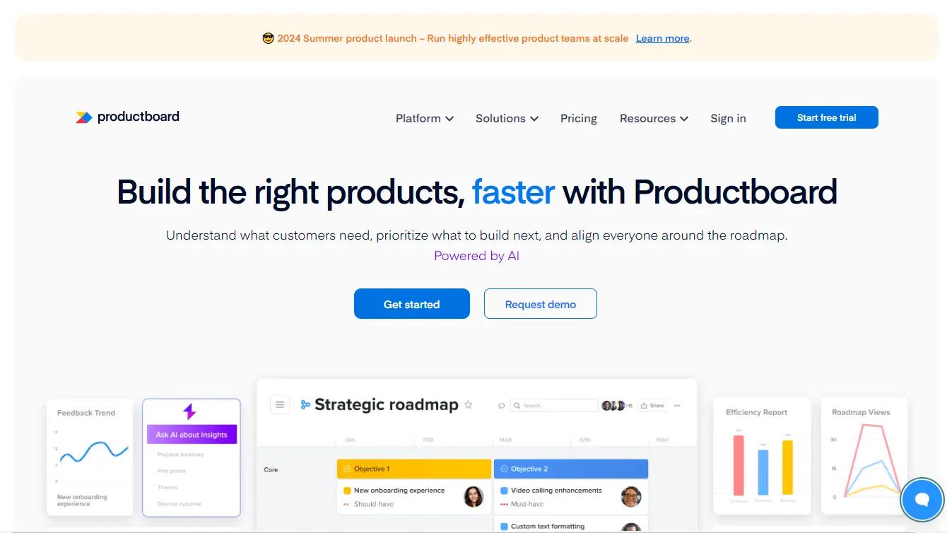 Productboard Website