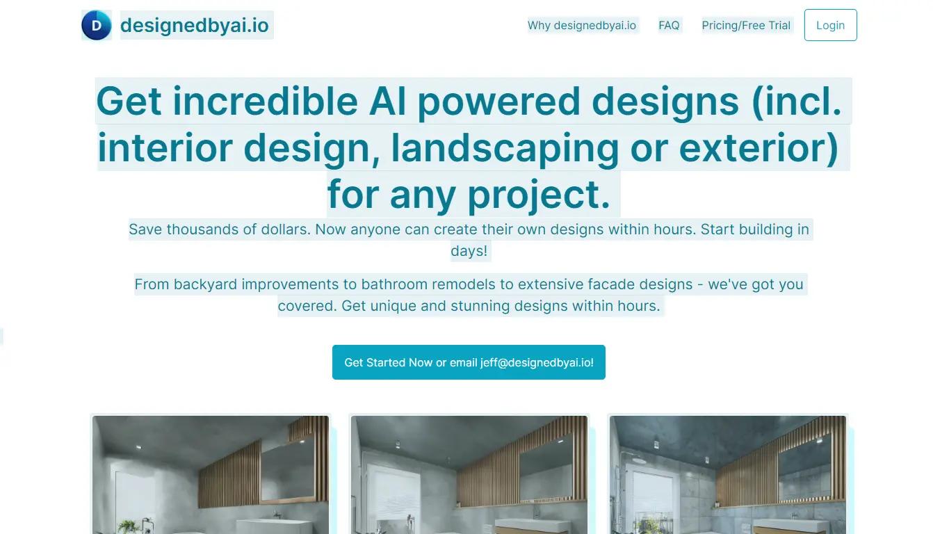 Designedbyai Website