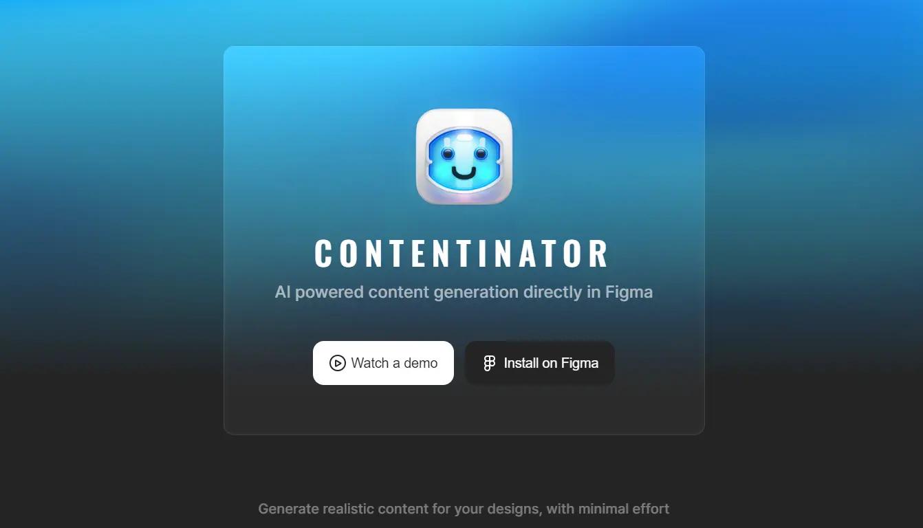 Contentinator Website