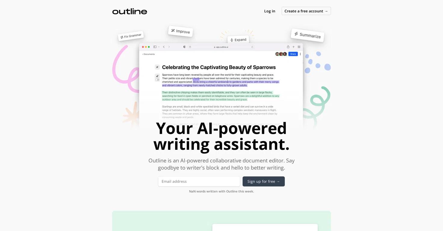 Outline Website