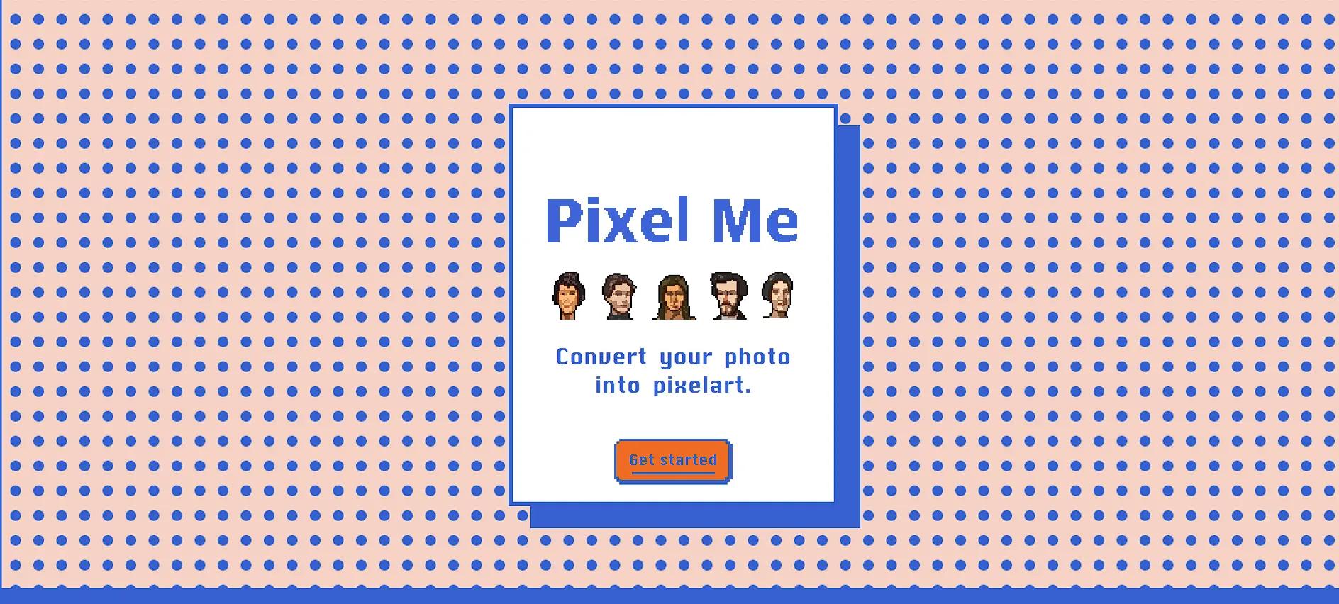 Pixel-me Website