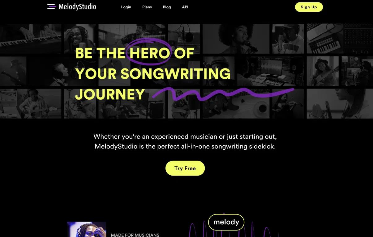 MelodyStudio Website