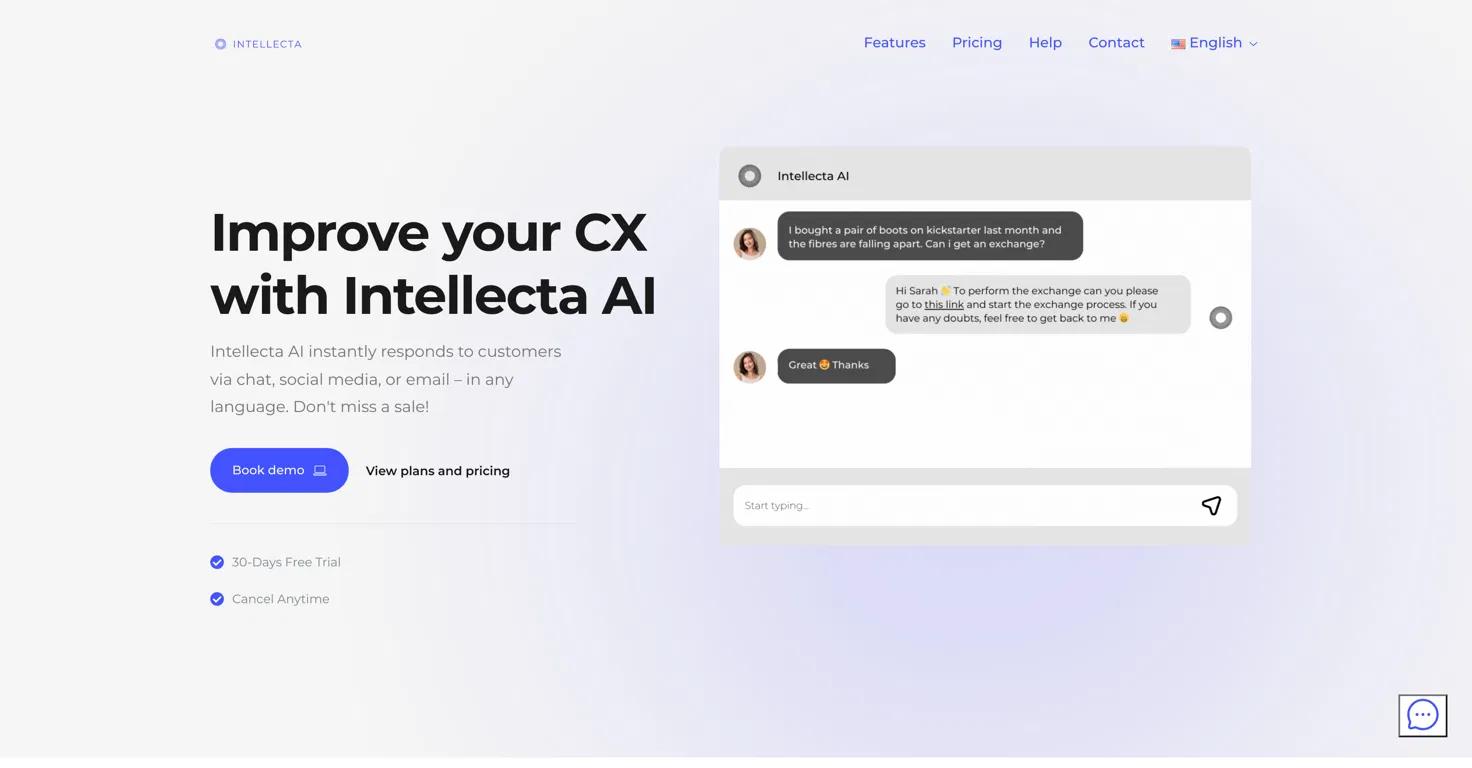 Intellecta Website Screenshot