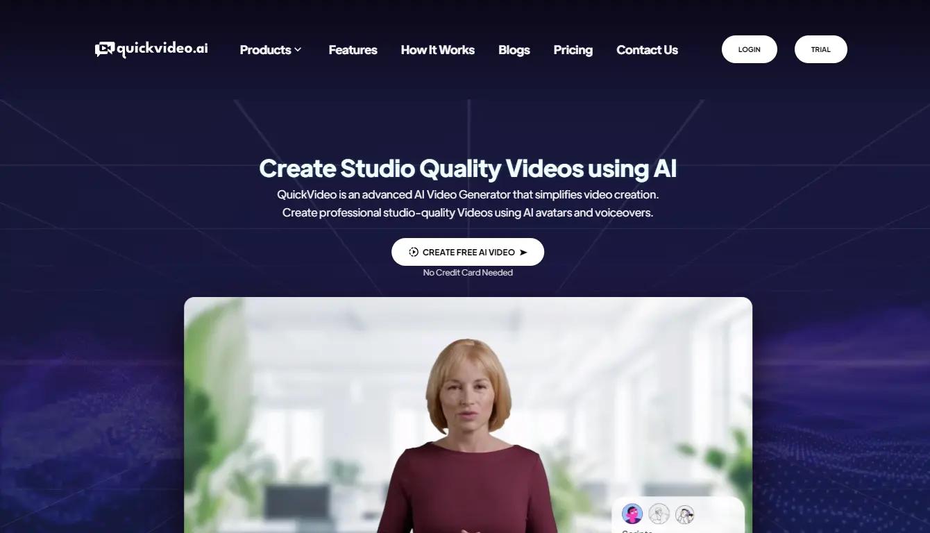 QuickVideo Website