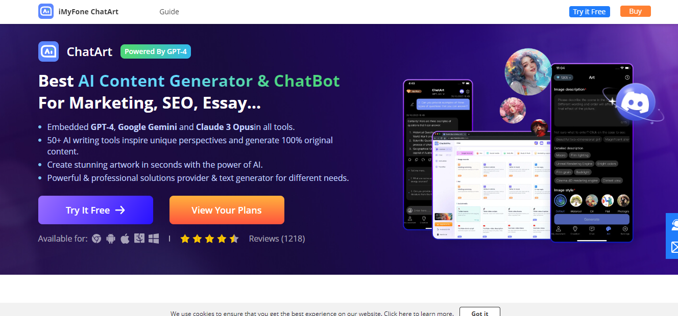 ChatArt Website