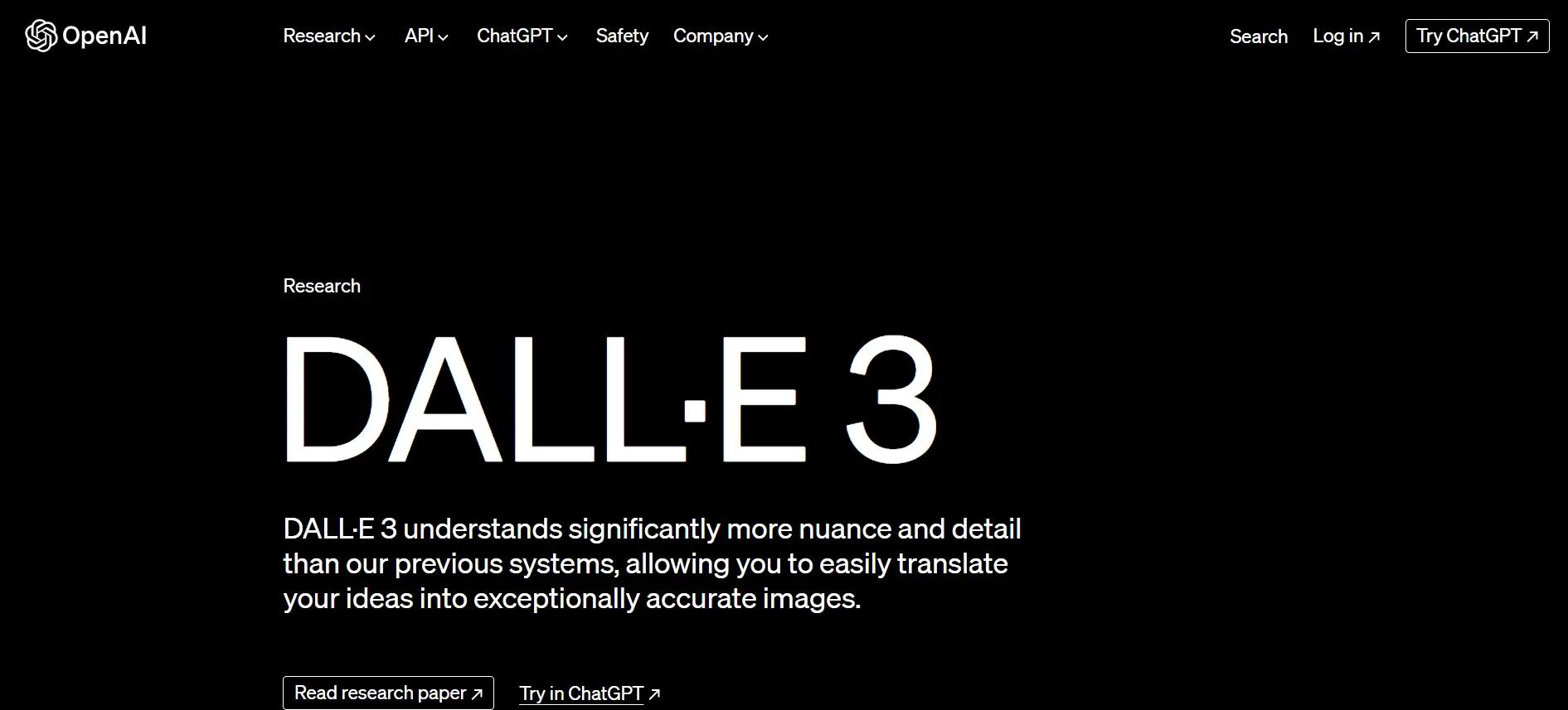 DallE-3 Website