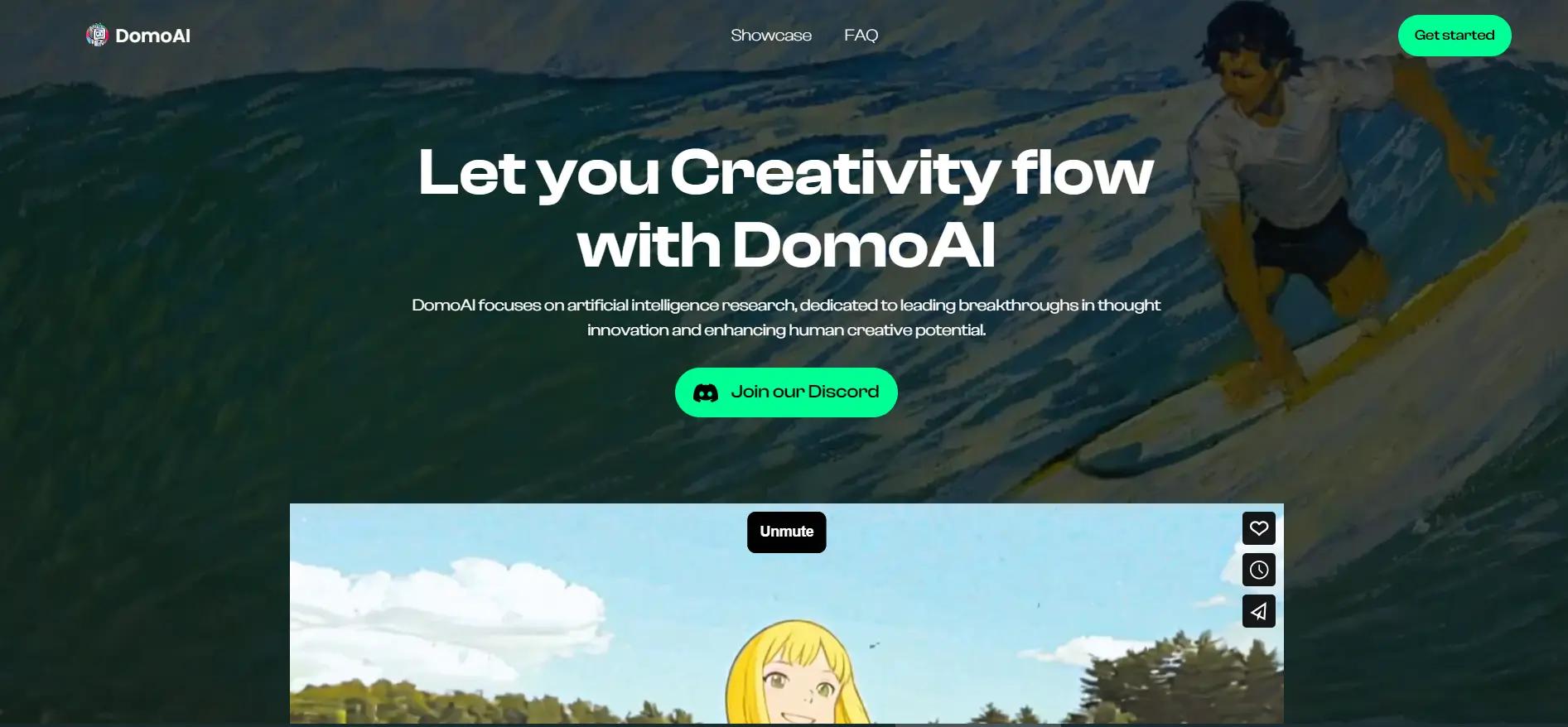 DomoAI Website