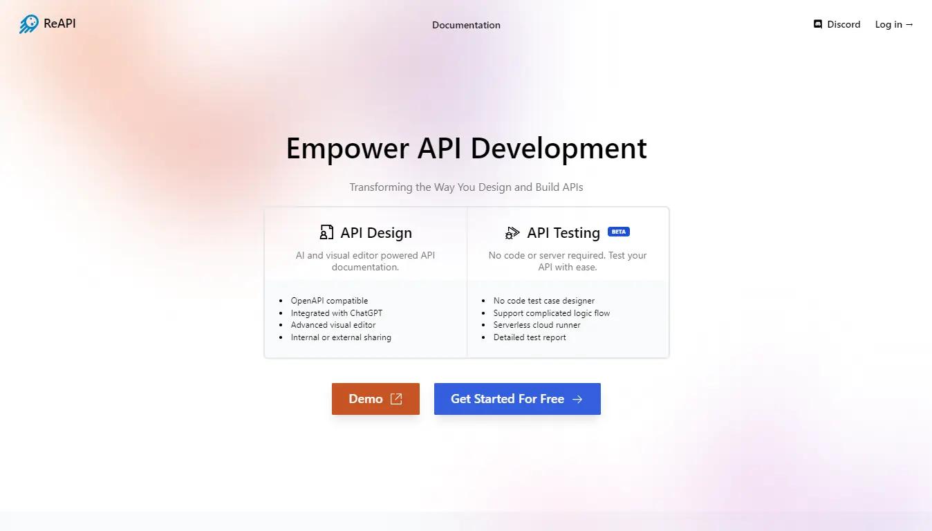 ReAPI Website