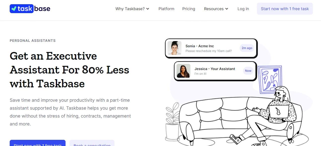 Taskbase Website